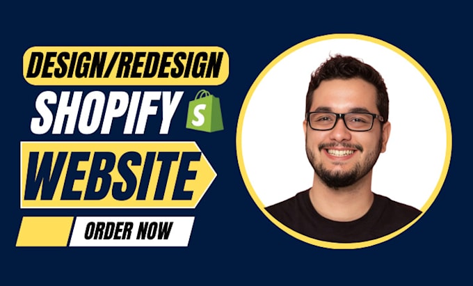 Gig Preview - Build custom shopify store, dropshipping website, ecommerce store redesign