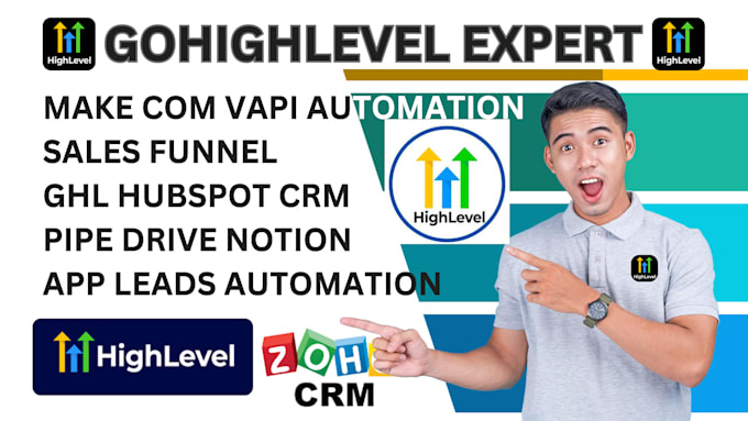 Gig Preview - Setup highlevel gohighlevel automation workflow ghl funnel calendar snapshot