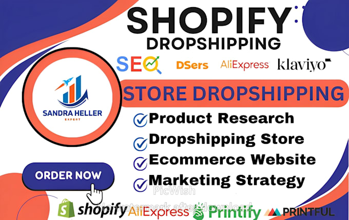 Bestseller - build shopify dropshipping store, create shopify website or shopify store desig