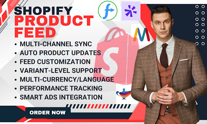 Bestseller - setup shopify product feed feedgeni multifeed feednexa datafeedwatch feedyio