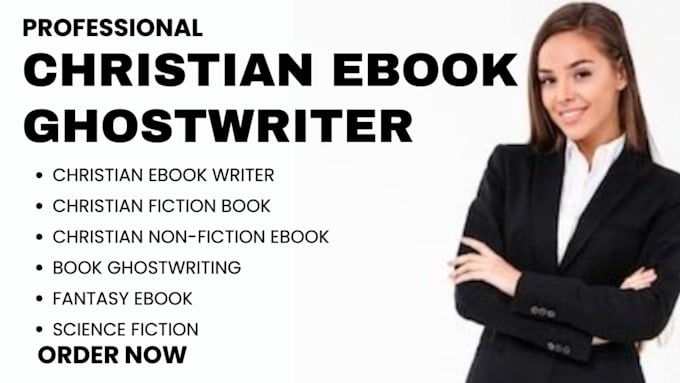 Gig Preview - Ghostwrite best selling christian ebooks on amazon KDP