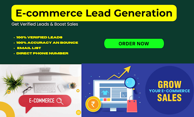 Gig Preview - Provide shopify ecommerce leads with minimalist price