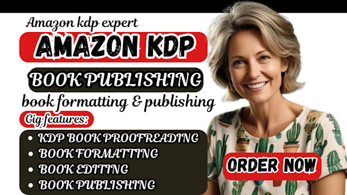 Gig Preview - Kindle book formatting KDP book formatting and layout design for KDP paperback