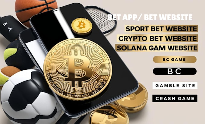 Gig Preview - Develop sport bet website app, gamble site, crash game, bet365, 1xbet crypto app