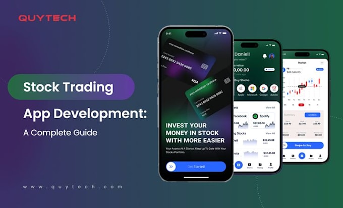 Gig Preview - Develop stock trading app forex trading app trading website