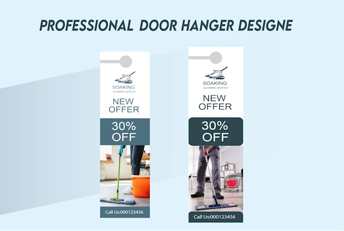 Bestseller - do modern professional door hanger design