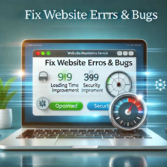 Gig Preview - Fix website errors and bugs , ongoing maintenance fast and reliable