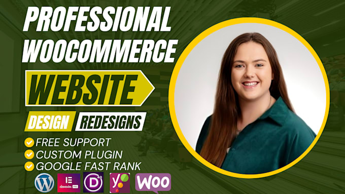 Gig Preview - Design or customize woocommerce website, wordpress ecommerce website development