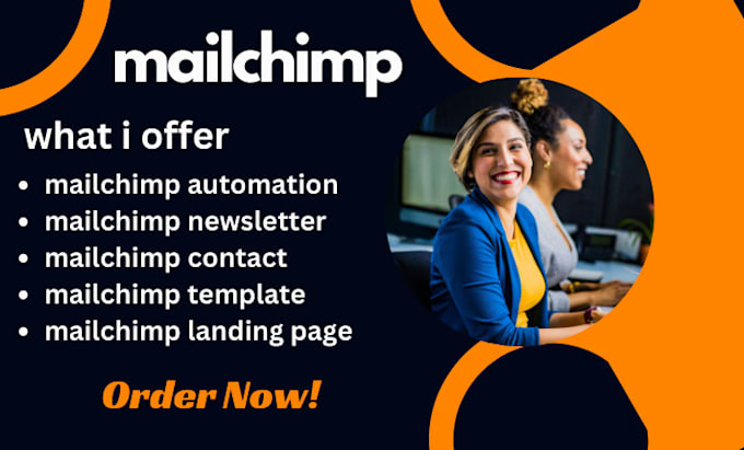 Gig Preview - Do mailchimp automatio n, newsletter with mailchimp contact