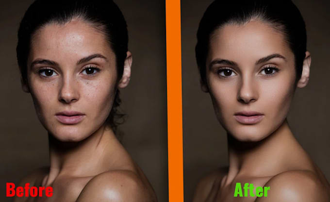 Gig Preview - Retouching headshots, portraits, skin retouching,