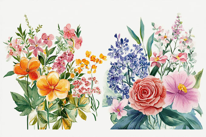 Bestseller - create a botanical watercolor illustration