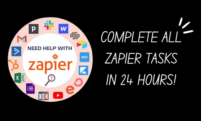 Gig Preview - Create custom zapier workflows to automate your tasks and save you time