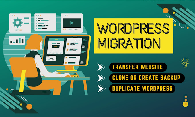 Gig Preview - Migrate or clone wordpress site to new hosting accurately