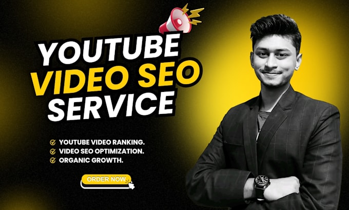 Gig Preview - Be your best youtube SEO expert and channel manager for top ranking growth