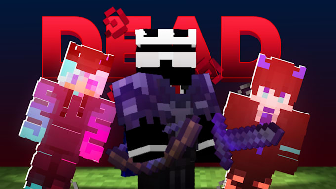 Bestseller - design eye catching minecraft thumbnails