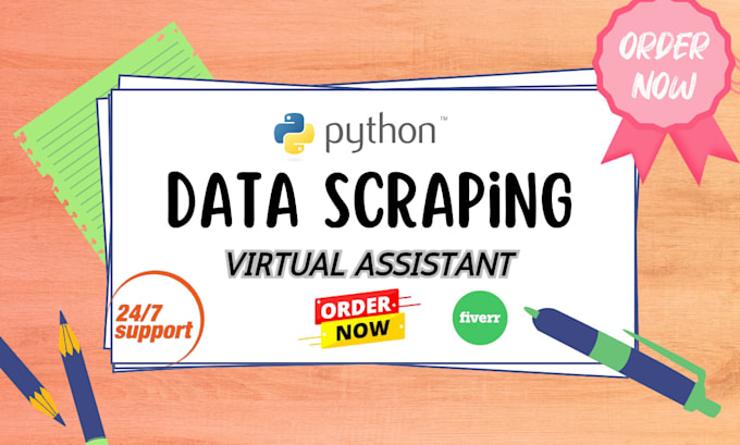 Gig Preview - Do python web scraping data and data mining in 24 hours