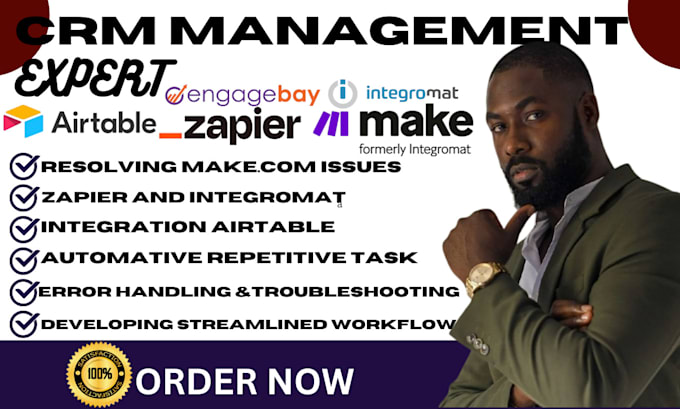 Bestseller - make com integromat zapier webhook make com scenario made com api, ghl, airtable