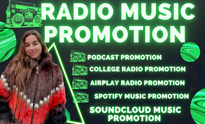 Gig Preview - Do promotion and submit your song to 5000active college radio stations worldwide