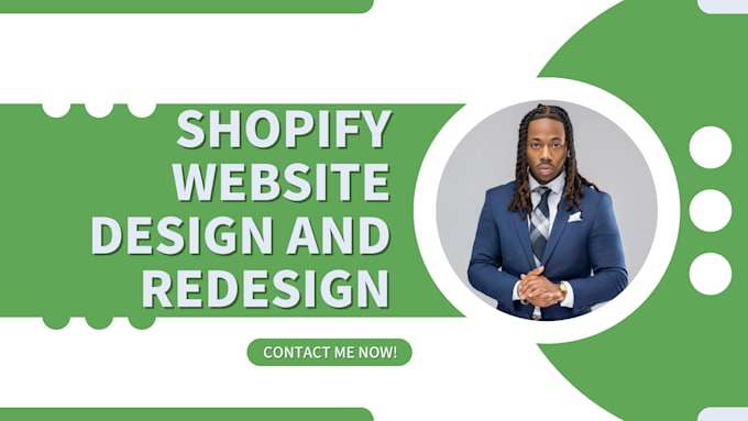 Gig Preview - Design shopify store, redesign shopify website, shopify dropshipping store