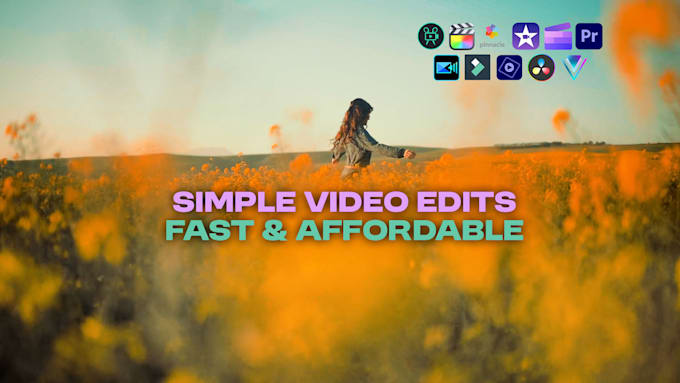 Gig Preview - Do quick  simple video edits delivered fast