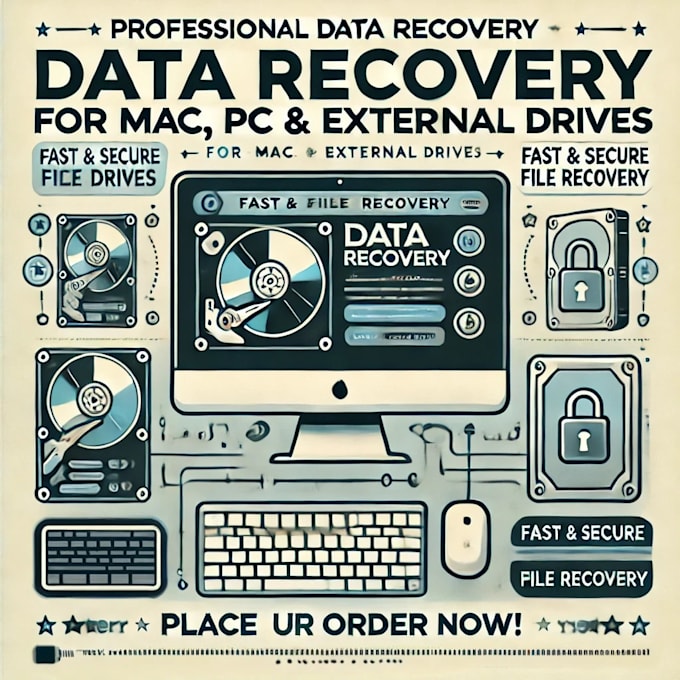 Gig Preview - Help you restore lost files from storage devices