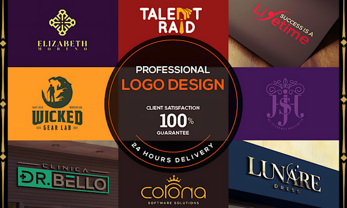 Bestseller - design a professional and creative logo with 24 hour delivery