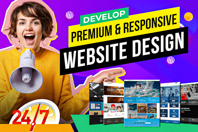 Gig Preview - Create premium wordpress website design, redesign for your business