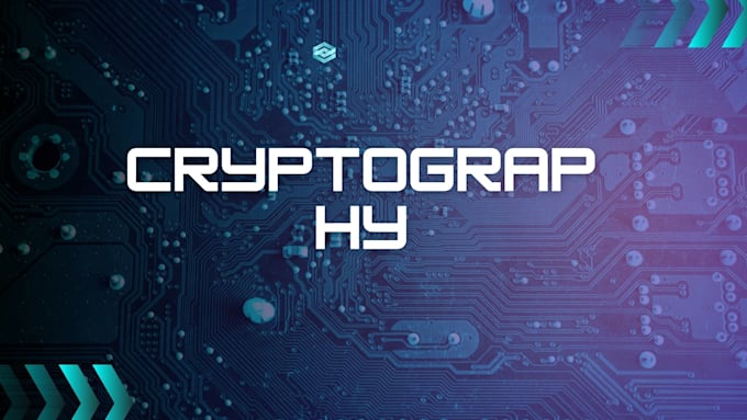 Gig Preview - Secure your data with cryptographic solutions