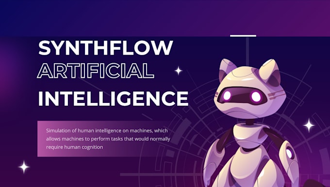 Gig Preview - Build ai automation and synthetic data workflows with synthflow