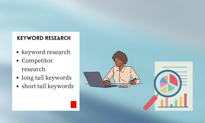 Gig Preview - Research relevant keywords according to your niche