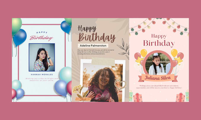 Gig Preview - Create birthday card, flyer, poster and social media post