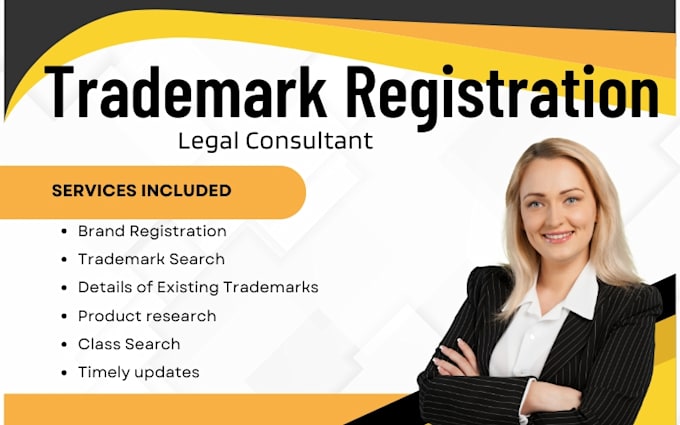 Gig Preview - Register your trademark in UK , USA or canada