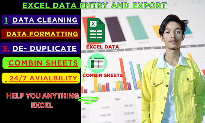 Bestseller - professional excel data cleaning, merging, formatting