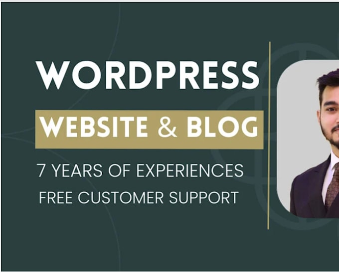 Gig Preview - Build wordpress website development, business website