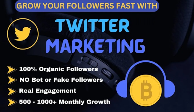 Bestseller - manage,grow and promote your x twitter account marketing for fast organic growth