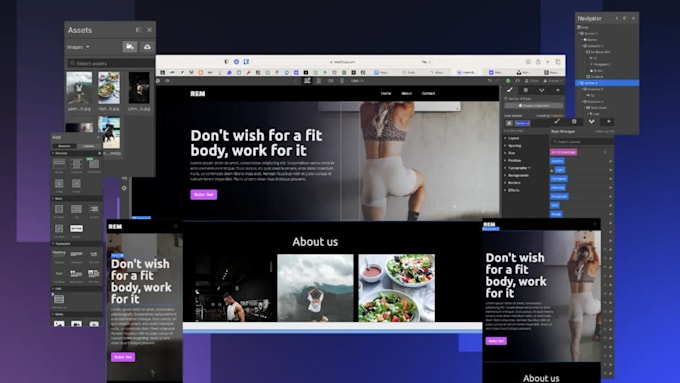 Bestseller - design or redesign responsive webflow website, figma to webflow, webflow expert