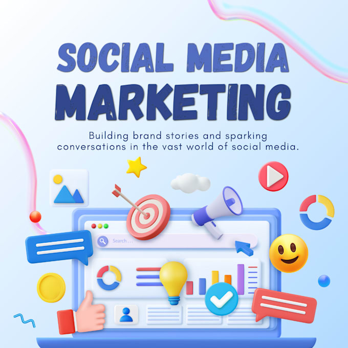 Gig Preview - Be digital marketing manager social media business growth