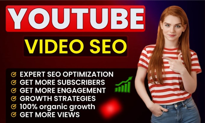 Gig Preview - Do the best youtube video SEO and organic promotion