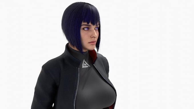 Gig Preview - 3d realistic character, ue5, iclone8, iclone, ik fk rig, xgen hair, daz3d, unity