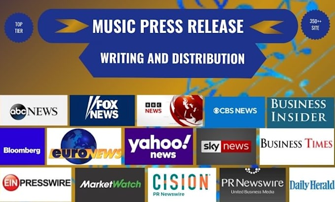 Bestseller - write quality music press release submit press release with pr distribution