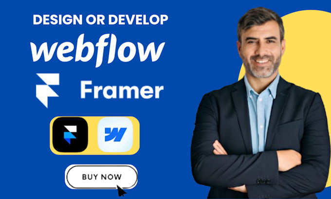 Bestseller - design or develop framer or webflow website, convert figma to framer or webflow