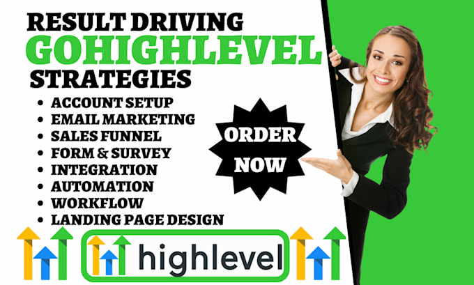 Gig Preview - Do gohighlevel email campaign gohighlevel email marketing ghl email automation