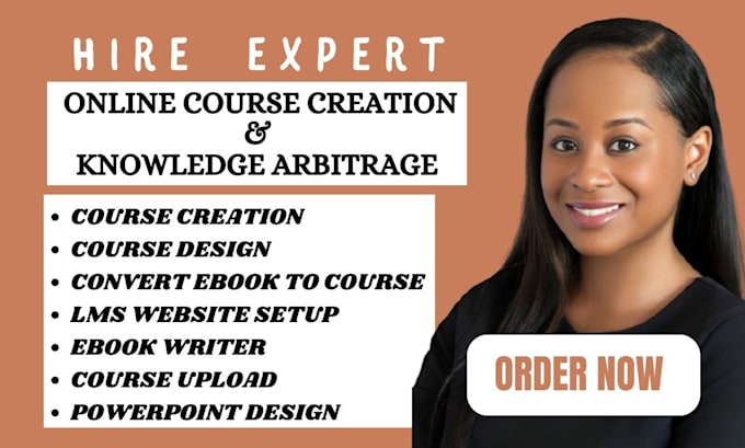 Gig Preview - Create kajabi online course  creation ebook online course udemy online arbitrage