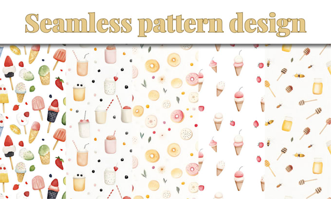 Gig Preview - Do seamless pattern design