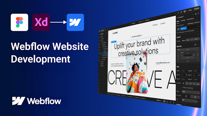 Bestseller - develop a stunning webflow website tailored to your needs