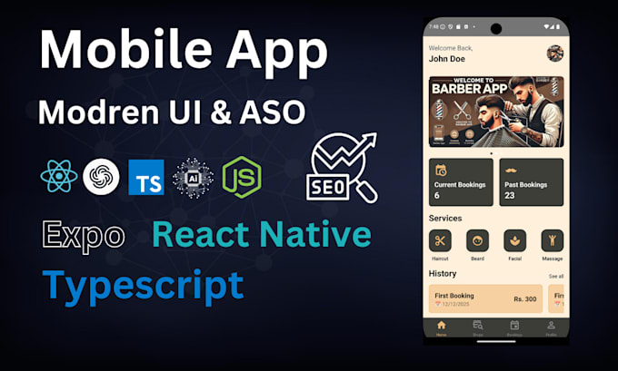 Bestseller - build expo, react native app with aso