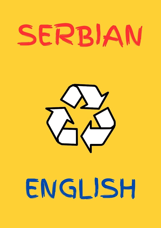 Gig Preview - Translate your text from english to serbian and vice versa