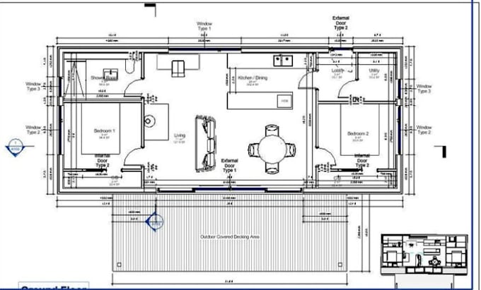 Gig Preview - Be your architect for floor plan, house permit drawings, blueprints in autocad