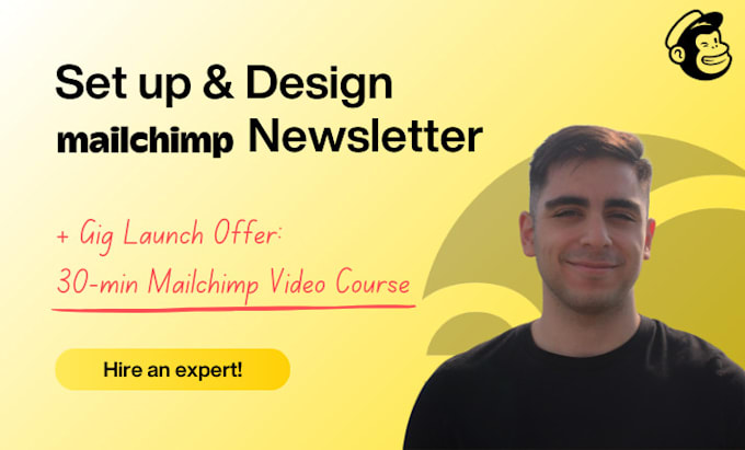 Gig Preview - Set up and design your mailchimp templates