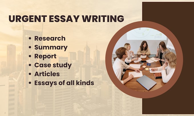 Gig Preview - Help you in essay writing, case study, report and research